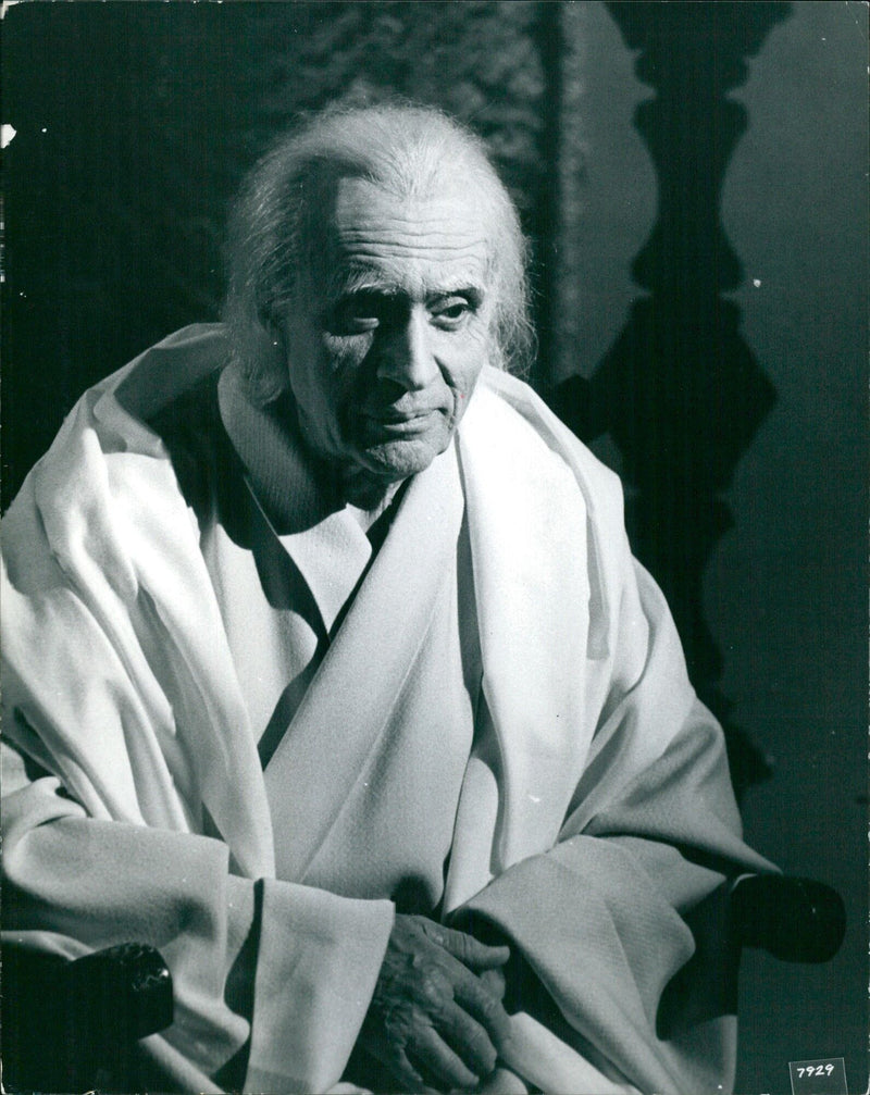 Charles Bayer as Nigh Lama in the movie "Beyond the Horizon" - Vintage Photograph