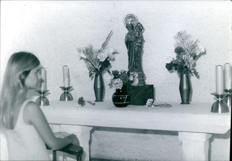Marian Poloss (El candles) - Vintage Photograph