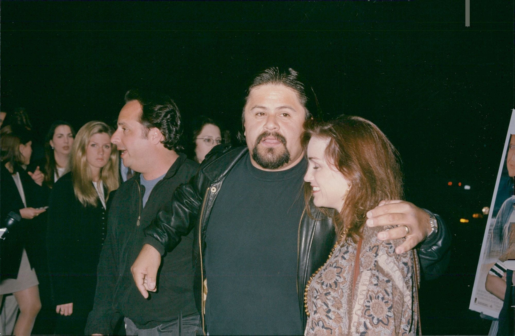 Simon Teihotu Brando and Tarita Teihotu at the premiere of "Don Juan D