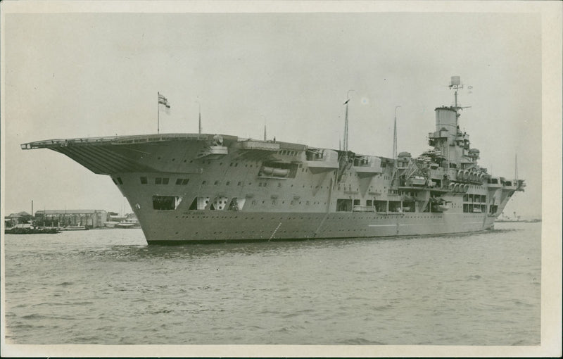 The Ships Company were taken off. - Vintage Photograph
