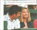 Barbra Streisand and Phillip Agassi. - Vintage Photograph