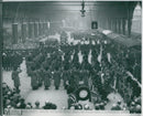 WIRED CRONDS BUCKINSEA PALACE AFTER ATOUNCEMENT DISD SANDISHAT KEYS TOWE - Vintage Photograph