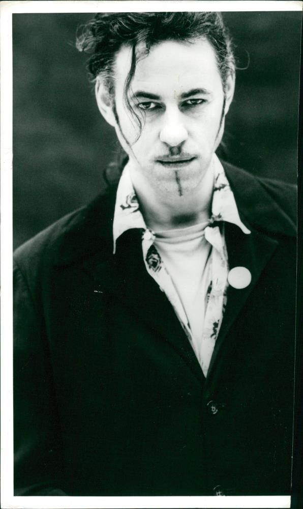 Bob Geldof Irish singer-songwriter - Vintage Photograph