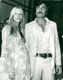 George Lazenby, actor from Australia with Christina Gannett. - Vintage Photograph