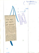 Gemini 10. Head of the game John Young is lifted up by the helicopter after landing - Vintage Photograph