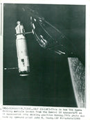 Photography by Agena taken by astronaut John W. Young from Gemini 10 - Vintage Photograph