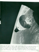A photograph of Gemini 7 taken from Gemini 6 - Vintage Photograph