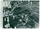 Here, Geminikapseln Molly Brown is taken aboard the Intrepid aircraft carrier - Vintage Photograph