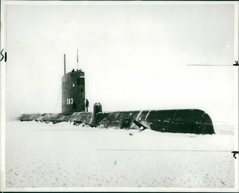 Submarine Sargo - Vintage Photograph