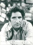 Porträtt Judd Hirsh, skådespelare, i programmet "Taxi" - Vintage Photograph