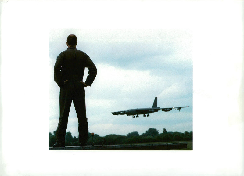 USAF Captain Jim Clonts - Vintage Photograph
