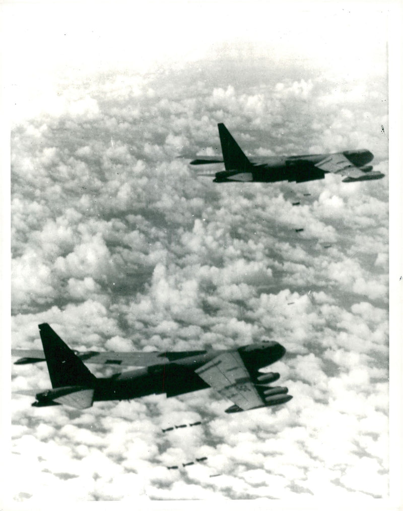 Boeing B-52 Stratofortress - Vintage Photograph