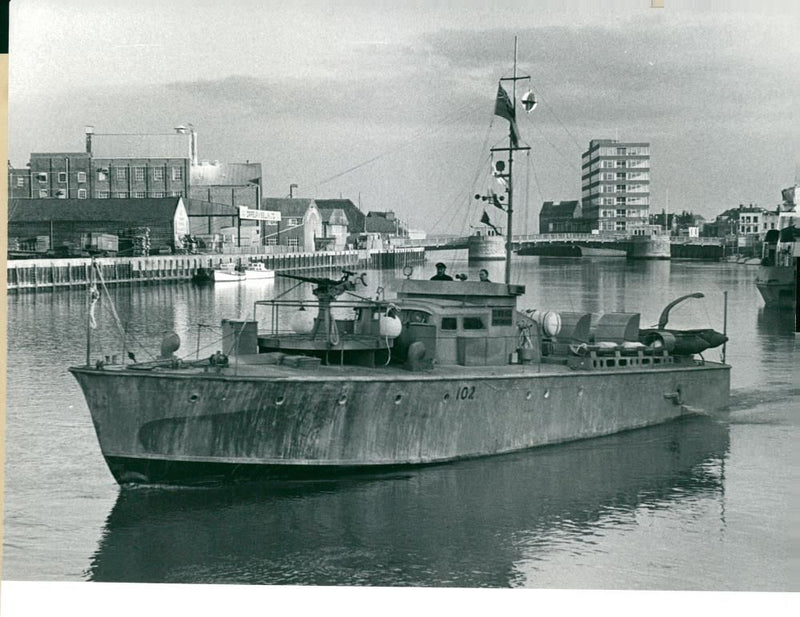 Ship: MTB 102 - Vintage Photograph