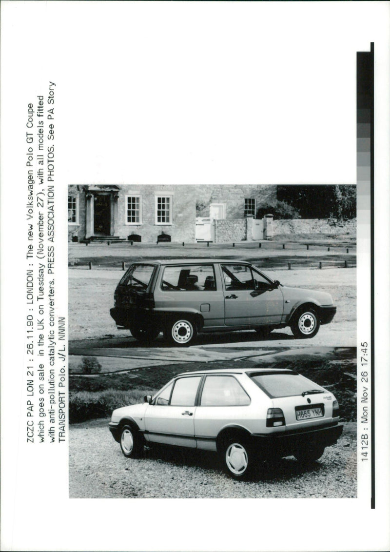 Volkswagen polo gt coupe - Vintage Photograph