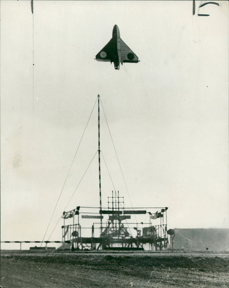 A Vertical Take off model. - Vintage Photograph