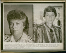 Miss Cecile Schmidt and Miss Annette de Kock Joubert. - Vintage Photograph