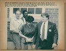 Aldrich Ames and his wife. - Vintage Photograph