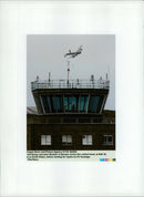 Flying Lancaster Bomber. - Vintage Photograph