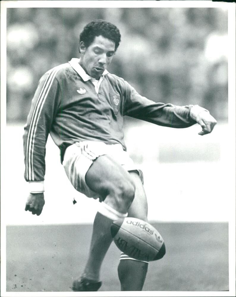 Serge Blanco Rugby player Vintage Photograph