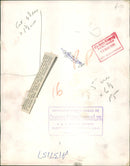 Ejection air craft: pilot ejection seat tested - Vintage Photograph