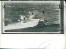 Ejection air craft: john kryway 25 being ejected - Vintage Photograph