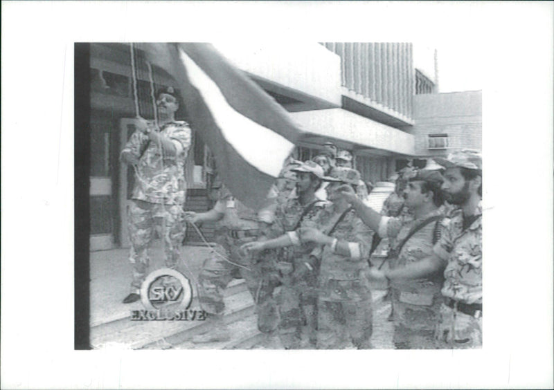 Gulf War:Kuwait City Regains its Freedom. - Vintage Photograph