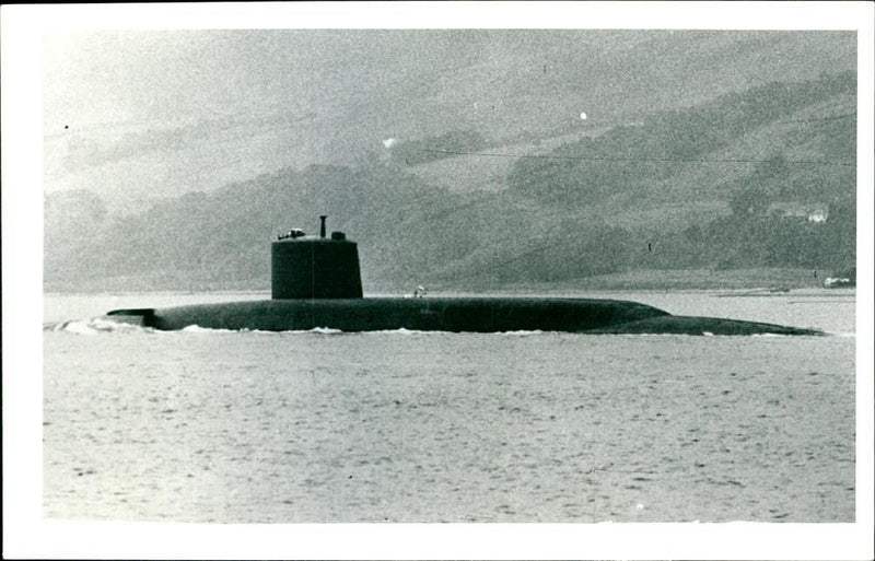 Repulse Submarine - Vintage Photograph