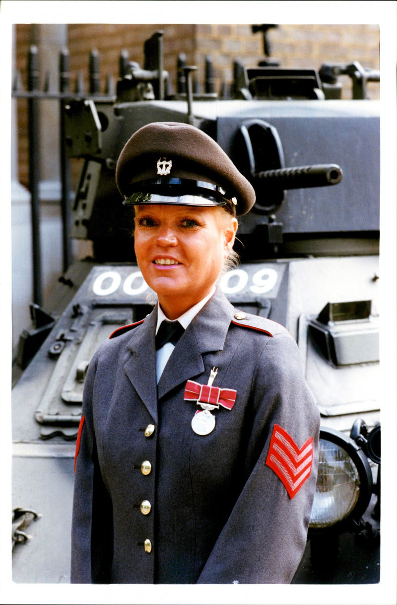 Sgt. Jacqueline Darke - Vintage Photograph