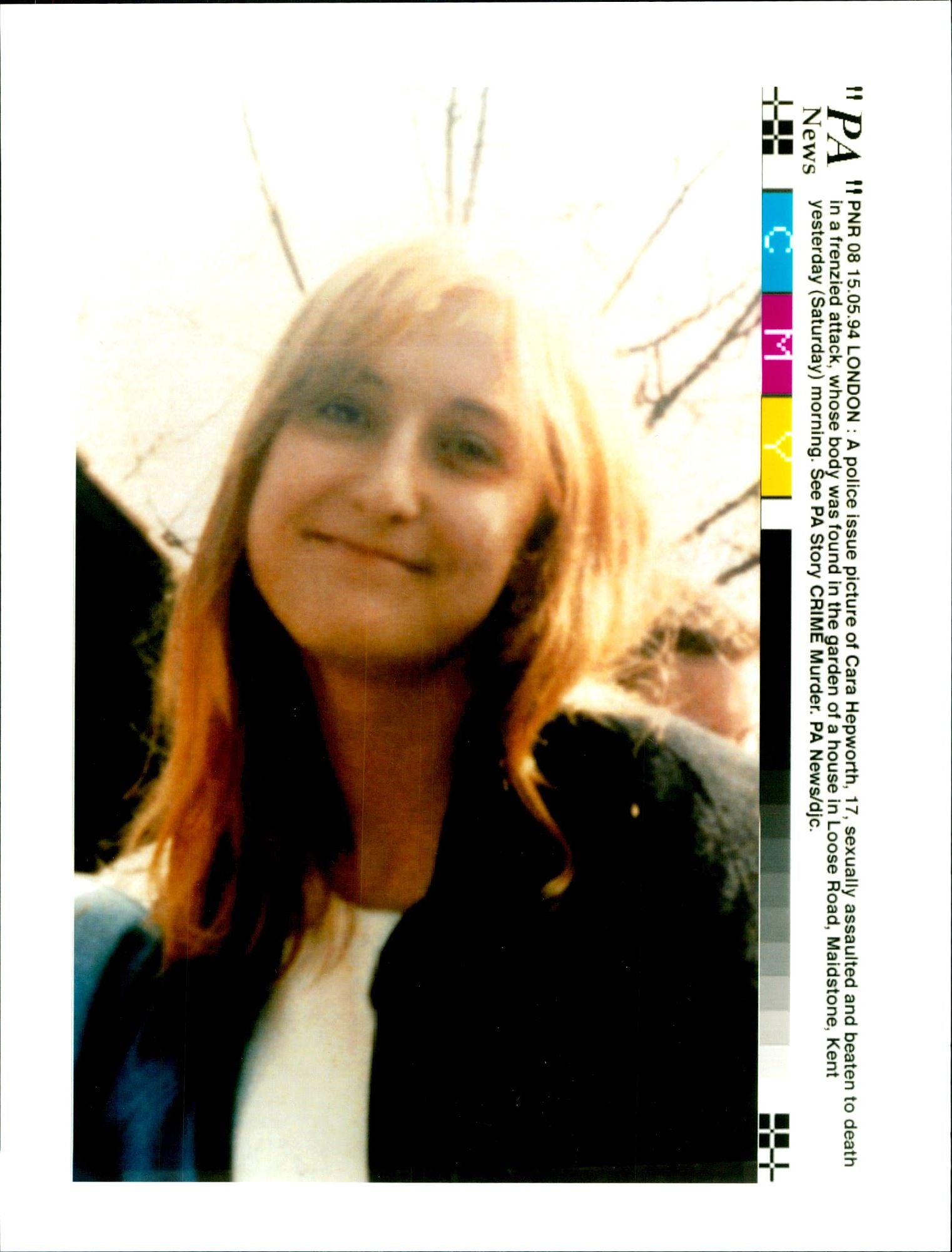 1994 CARA HEPWORTH SEXUALLY ASSAULTED AND BEATEN DEATH FRENZIED POLICE