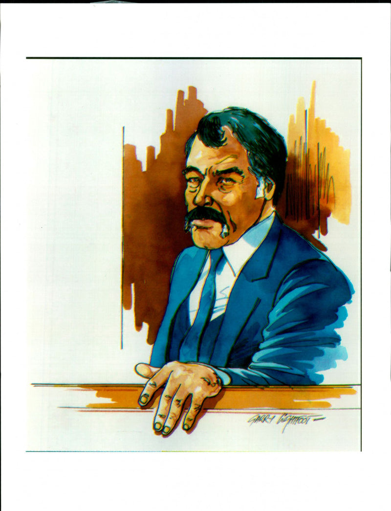 1994 IVAN MILAT WAS REFUSED BAIL AND WILL WRITER GERMAN ARTIST COUNTRY BRITISH - Vintage Photograph