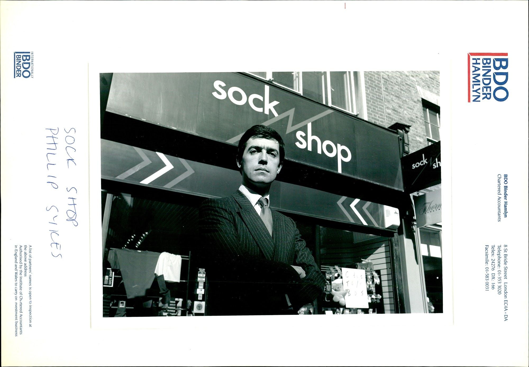 BDO BINDER HAMLYN CHARTERED ACCOUNTANTS IBDO BIN ENGLAND WALES INTERNA