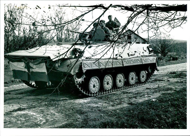 Federal Army Tank - Vintage Photograph