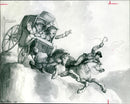 'The Runaway' by Thomas Rowlandson - Vintage Photograph