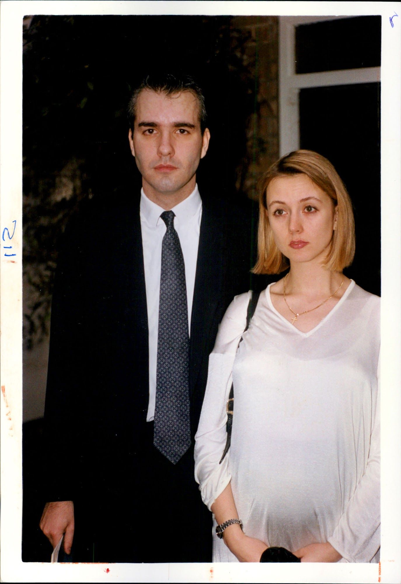 DARIUS GUPPY POSES WITH HIS WIFE OUTSIDE THEIR STUART FORSTER FORCE SE