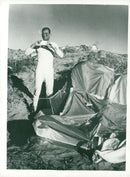 Space research, USA. Project Mercury. Investigating man's capabilities in the space environment - Vintage Photograph