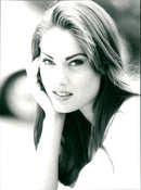 Katja Storkholm, is a Danish model - Vintage Photograph