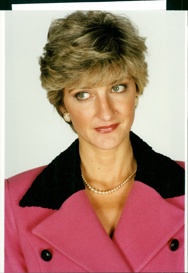 Princess Diana Look-alike - Vintage Photograph