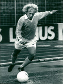 Robert Prytz is a Swedish footballer at Malmö FF
football club. - Vintage Photograph