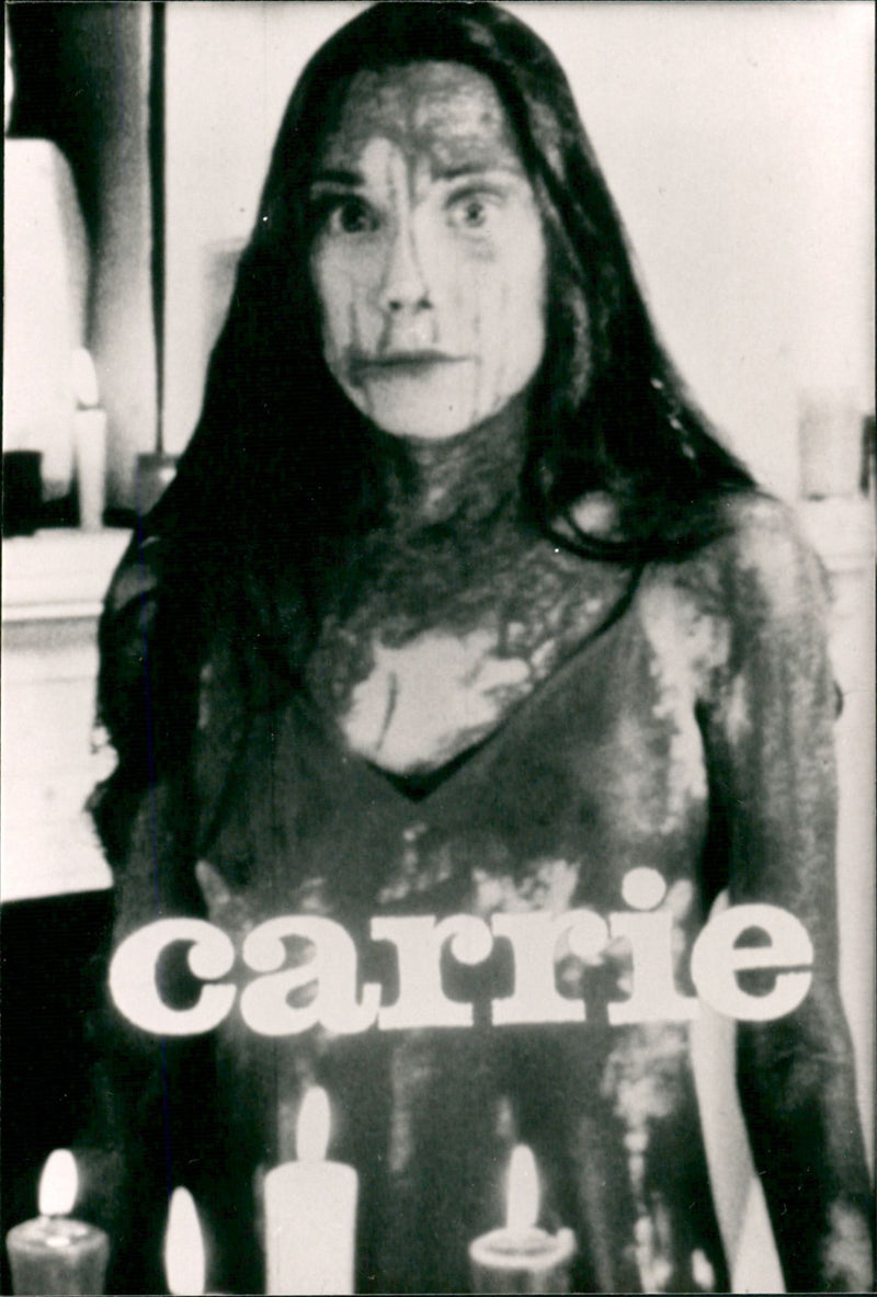 Sissy Spacek in the horror movie Carrie - Vintage Photograph