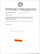 Sweden's VIP plan, Flight Fokker Amphibie 450 PS - Vintage Photograph