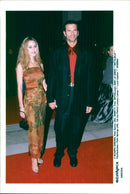 Lorenzo Lamas with his wife Shauna Sand at the Film Festival in Palm Springs - Vintage Photograph