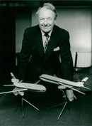 Freddie Laker - Vintage Photograph