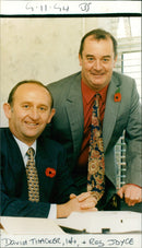 David Thacker and Reg Joyce - Vintage Photograph