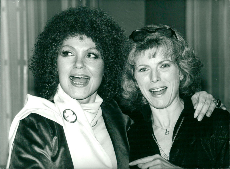 Cleo Laine and Billie Whitelaw - Vintage Photograph
