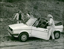 VW Golf Convertible - Vintage Photograph