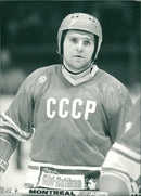 Vladimir Krutov, Hockey player - Vintage Photograph