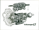 Volkswagen Engine - Vintage Photograph