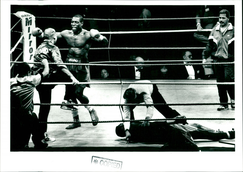 Boxing sport - Vintage Photograph