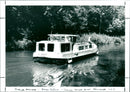 French Canal Boat - Vintage Photograph