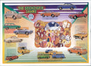 Volkswagen Vintage Post Cards - Vintage Photograph